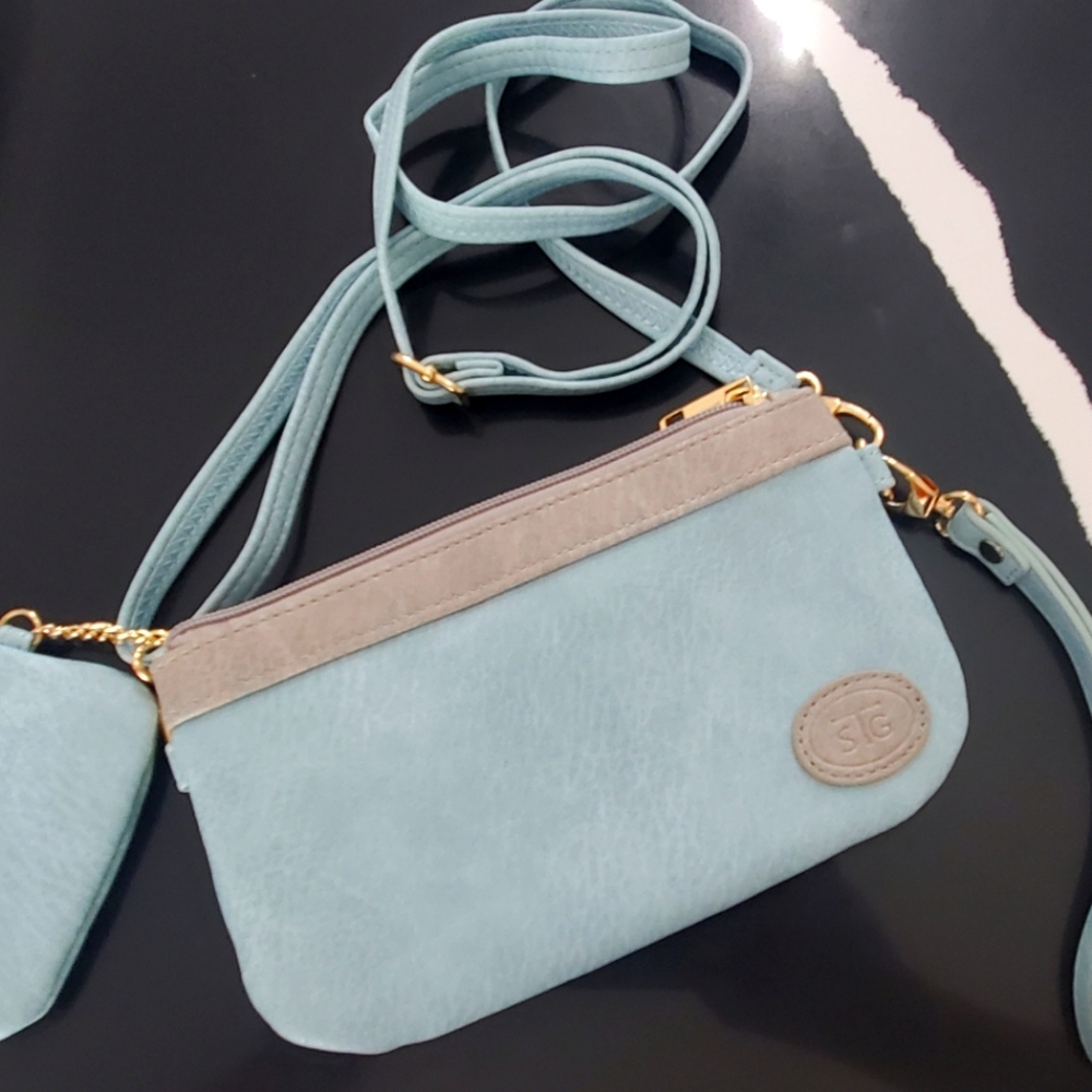 **Gifted** Mini/travel purse/clutch with coin purse